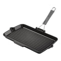 Gril avec bec verseur 34 cm - Fonte - Noir mat - Staub