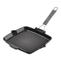 Gril avec bec verseur 24 cm - Fonte - Noir mat - Staub
