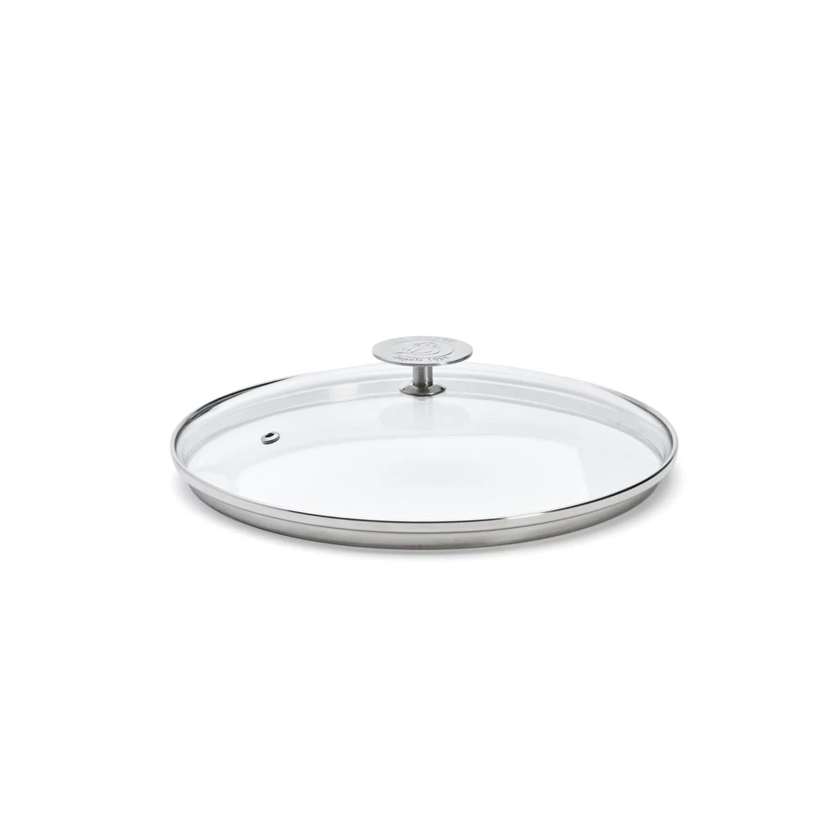 Couvercle en verre Alchimy avec pontet inox De Buyer